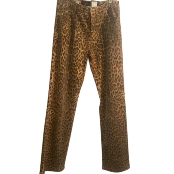 Roberto Cavalli Leopard Print Pants - Picture 1 of 3